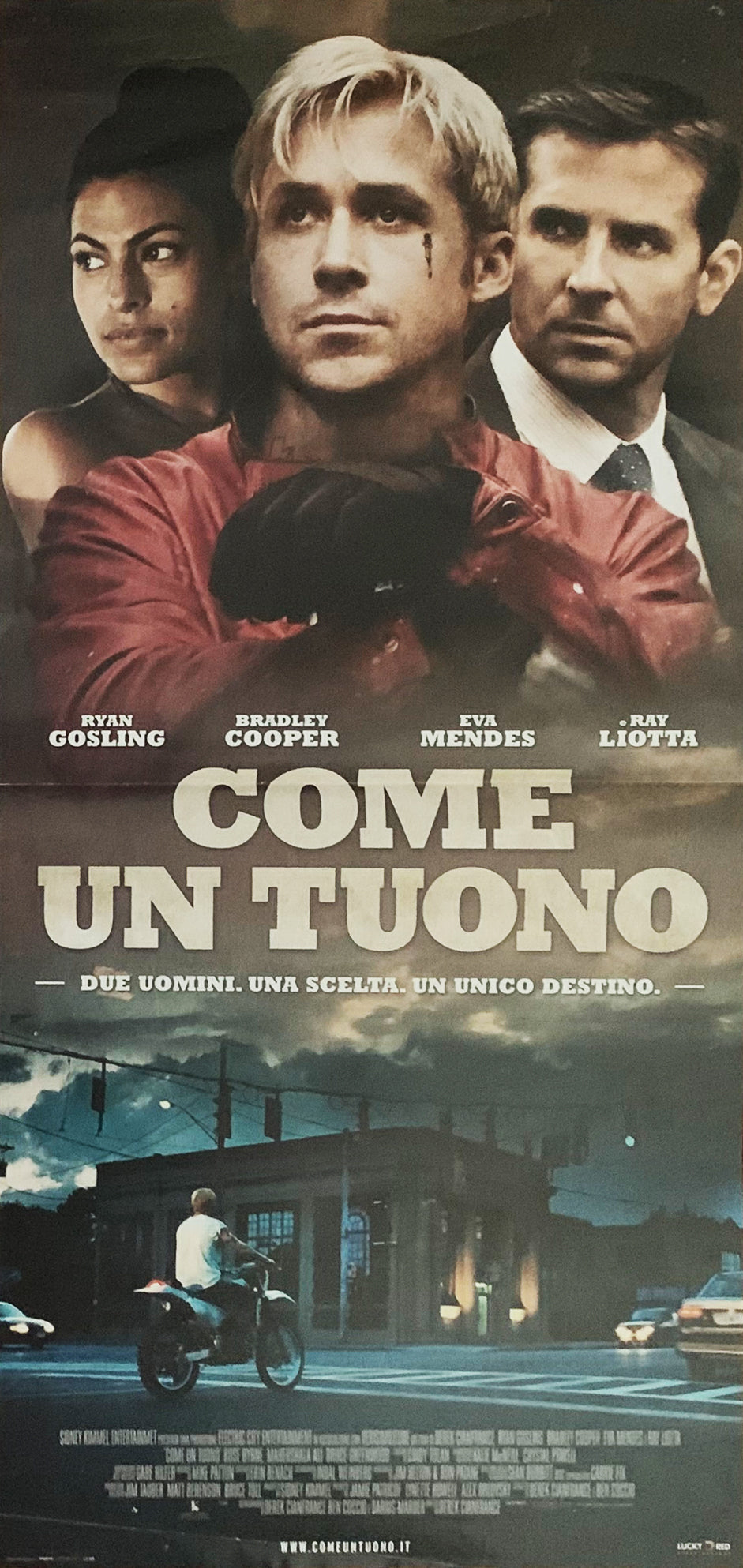 Locandina come un tuono 2012 originale