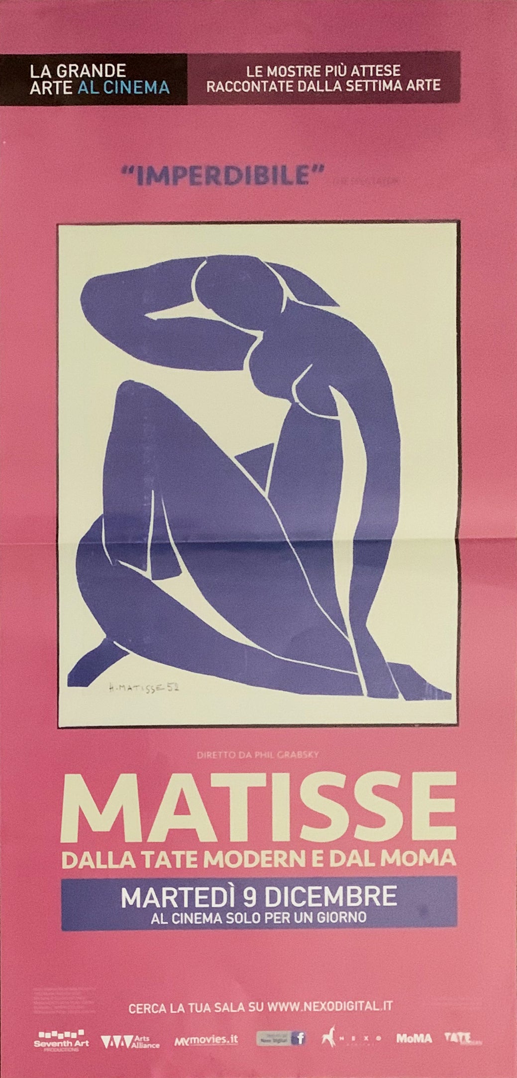 Locandina Matisse dalla Tate Modern e dal MoMa 2014 Originale