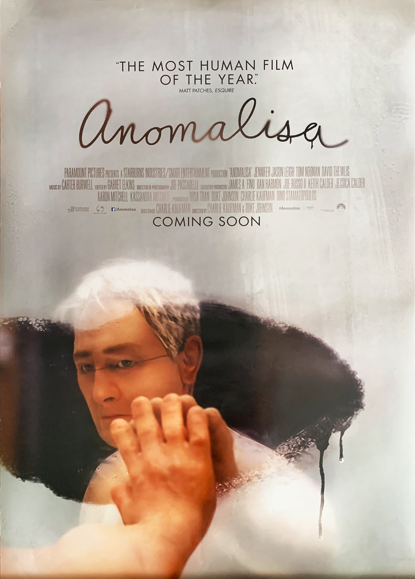 Manifesto anomalisa 2015 originale