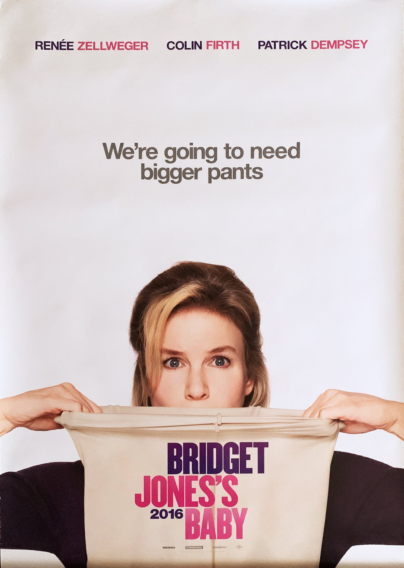 Manifesto Bridget Jones's baby 2016 originale