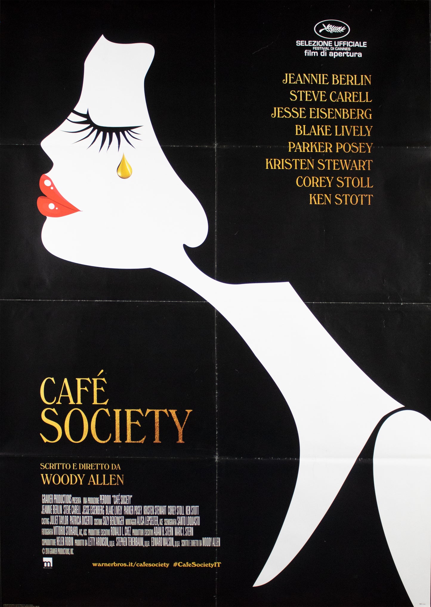 Manifesto café society 2016 originale