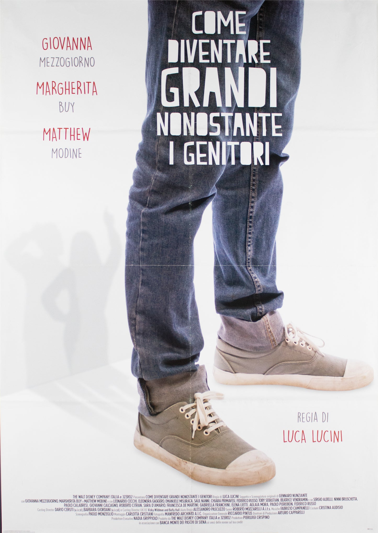 Manifesto Come diventare grandi nonostante i genitori 2016 originale