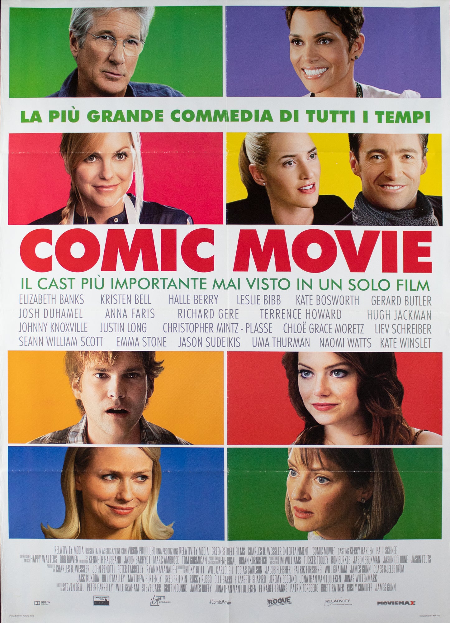 Manifesto comic movie 2013 originale