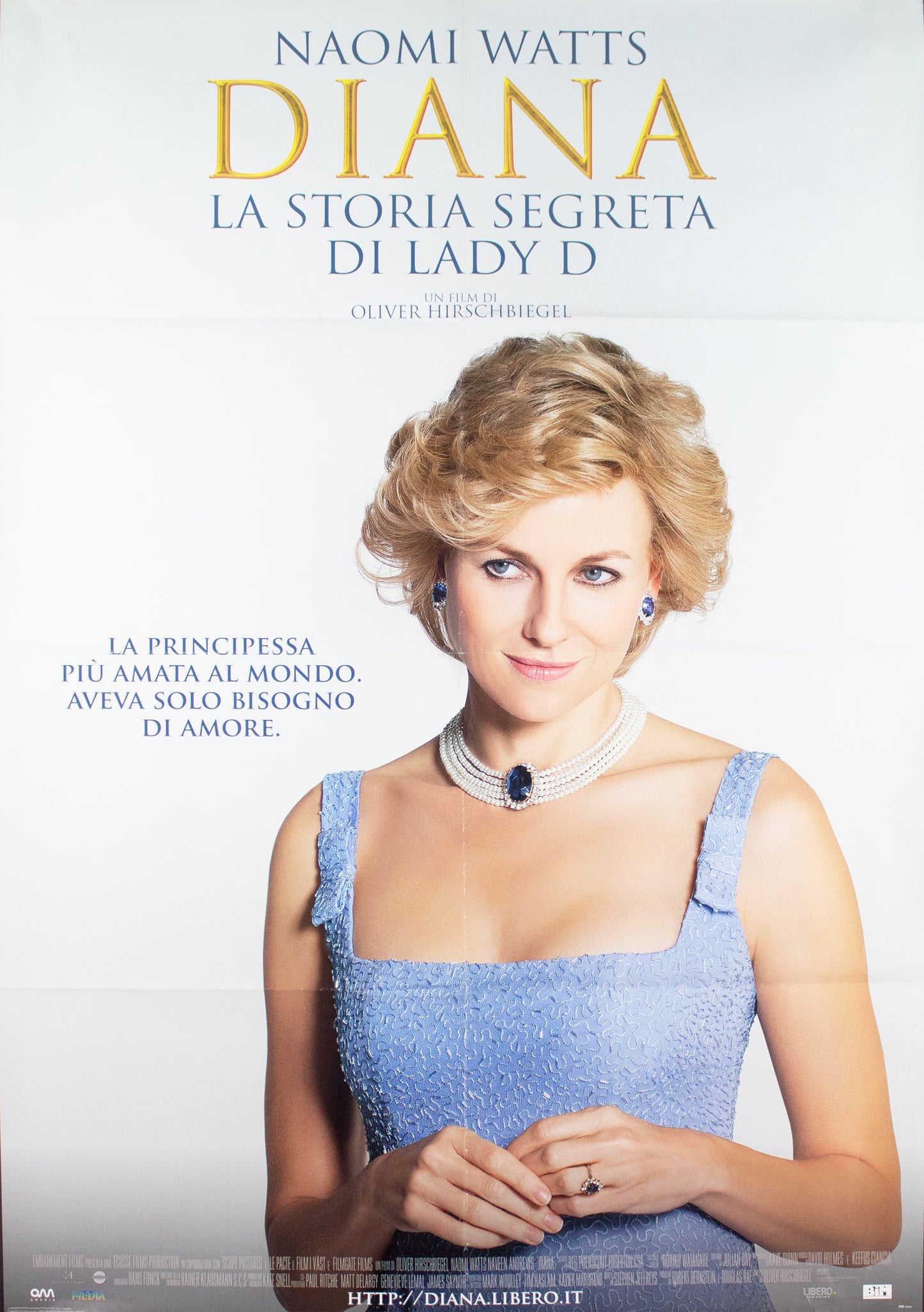 Manifesto diana la storia segreta di lady D 2013 originale
