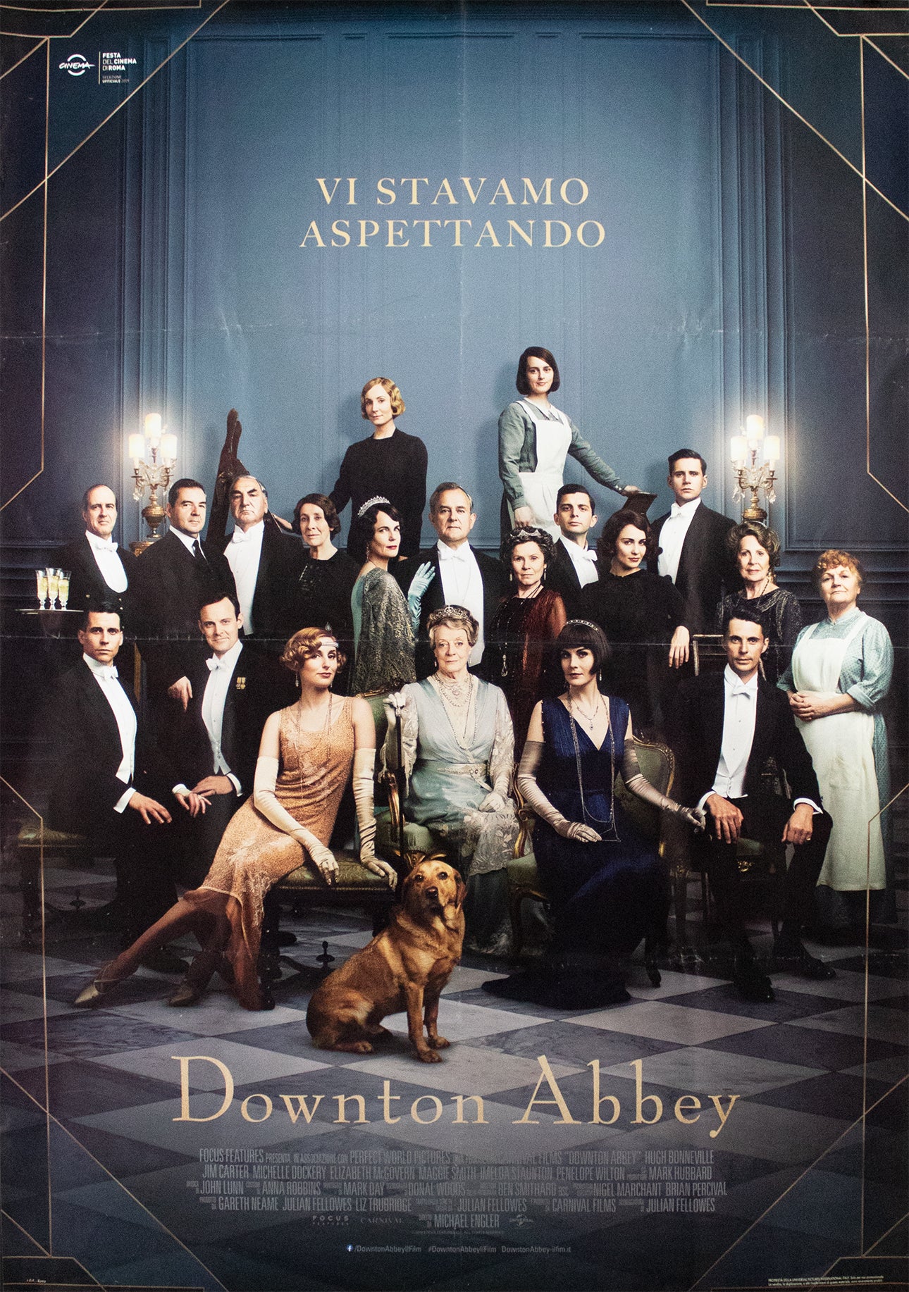 Manifesto Downton Abbey 2019 originale
