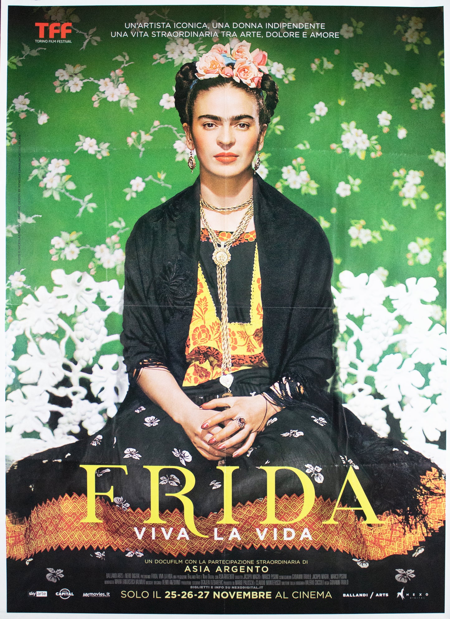 Manifesto Frida viva la vida 2019 originale
