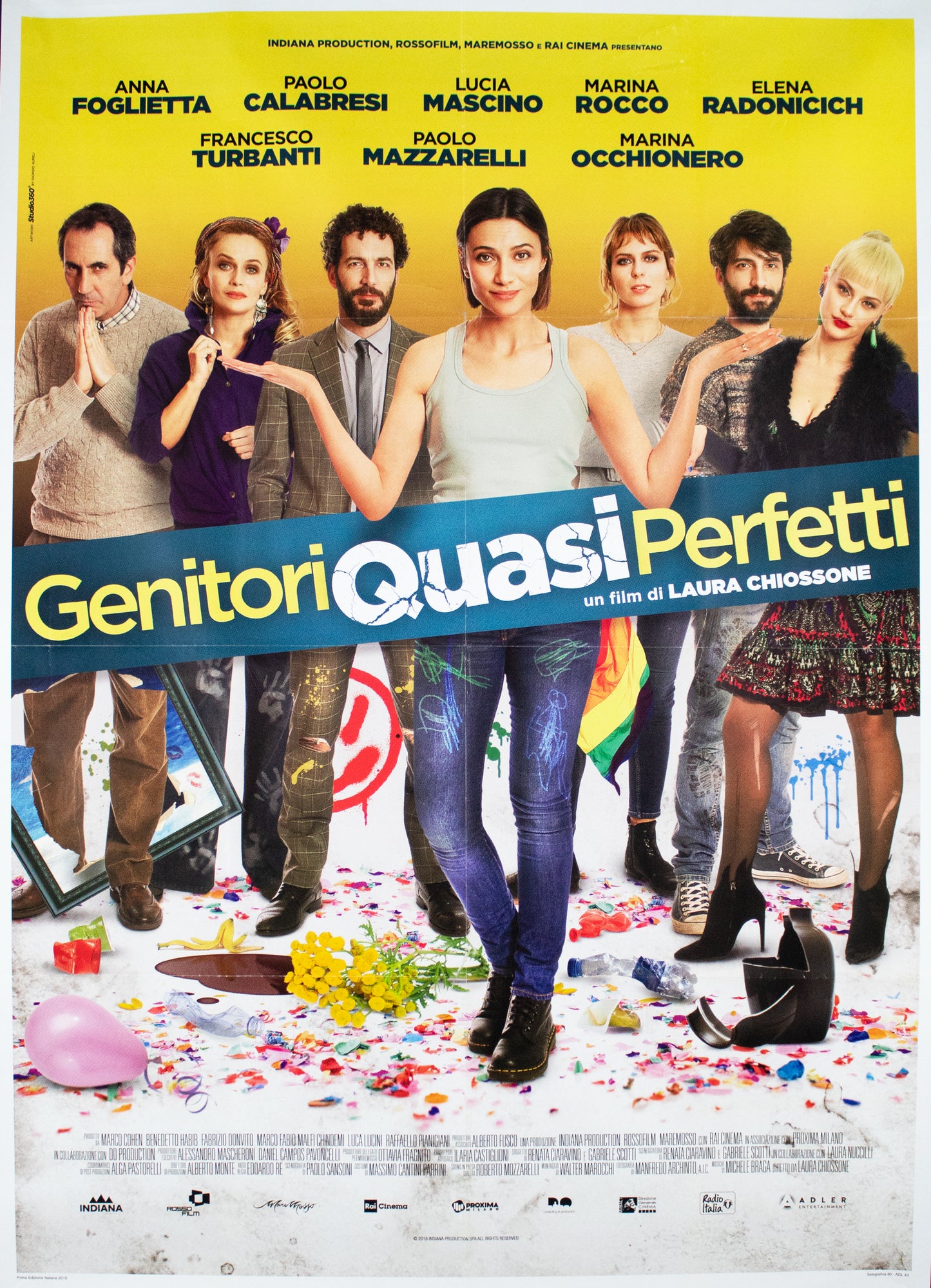 Manifesto genitori quasi perfetti 2019 originale