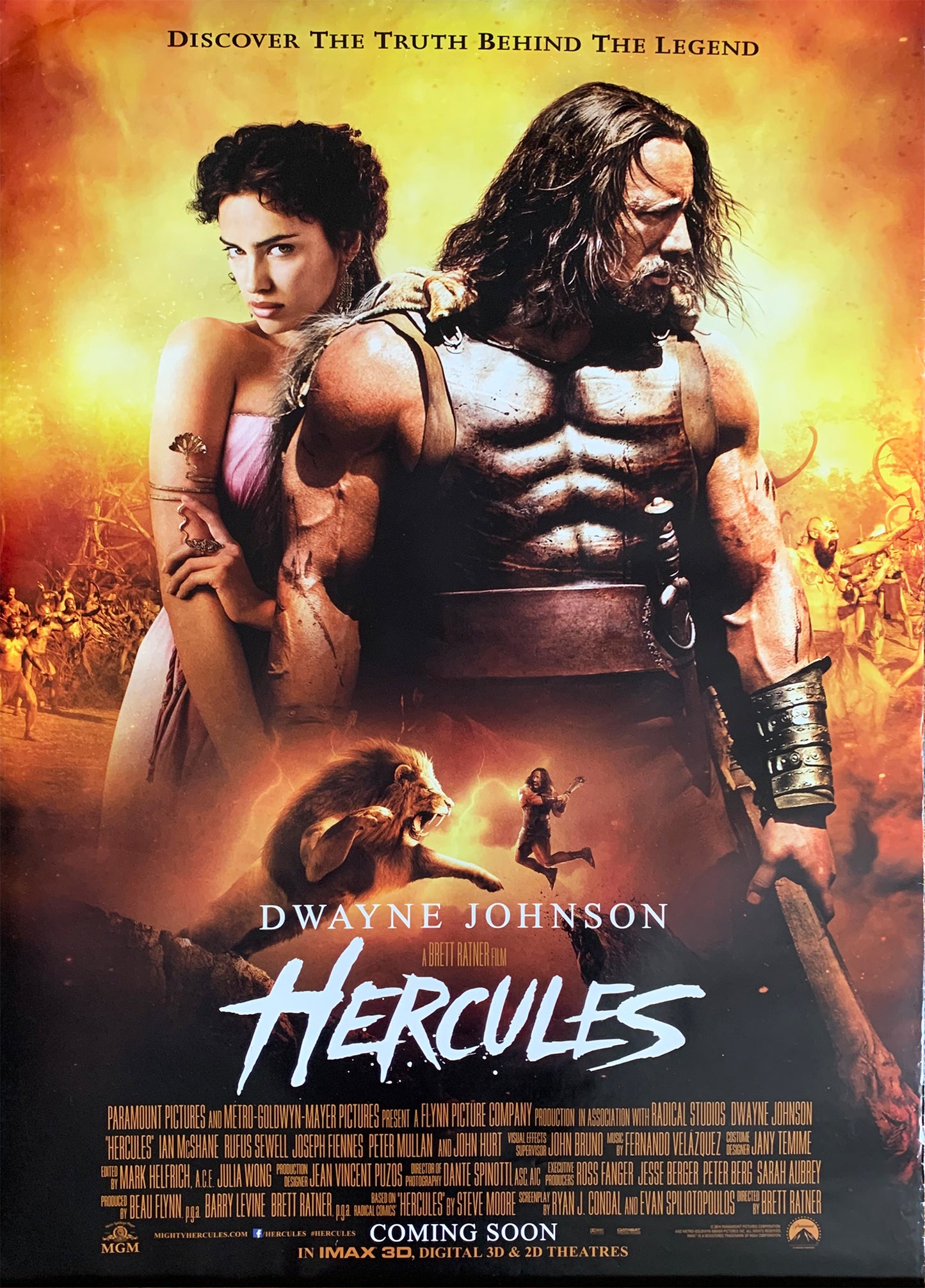 Manifesto Hercules 2014 originale