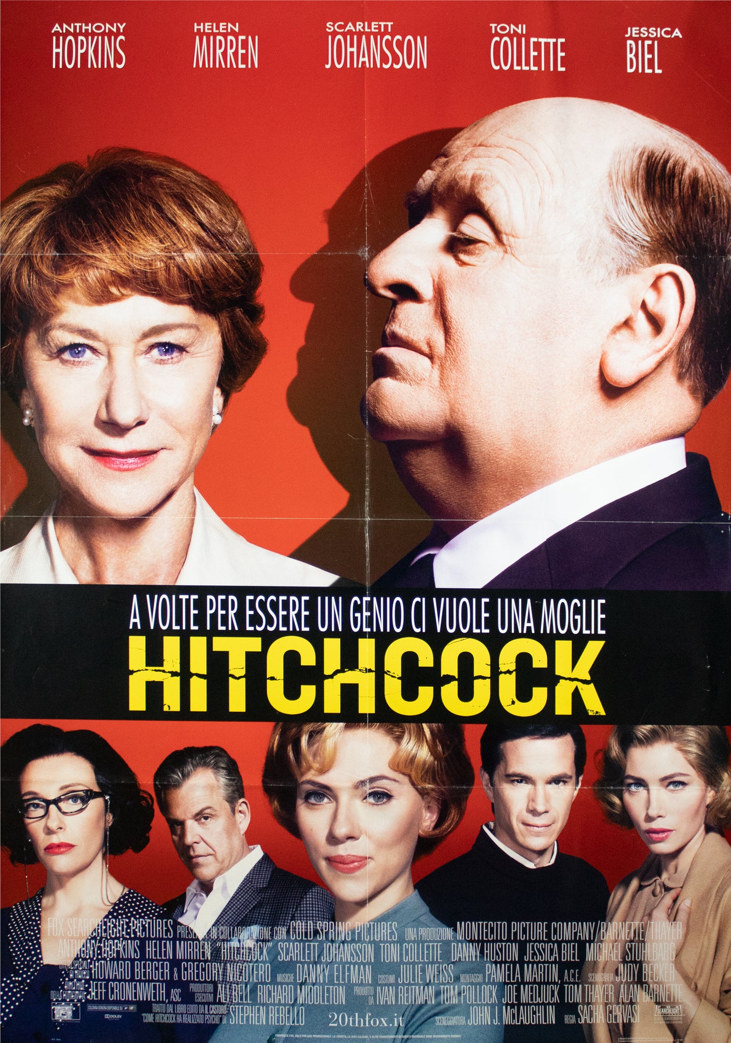 Manifesto hitchcock 2012 originale