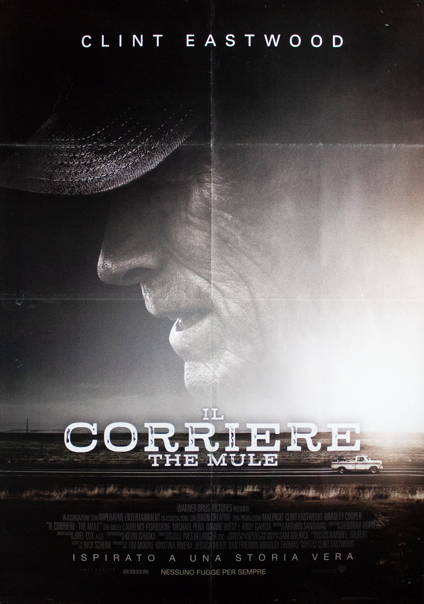Manifesto il corriere the mule 2018 originale