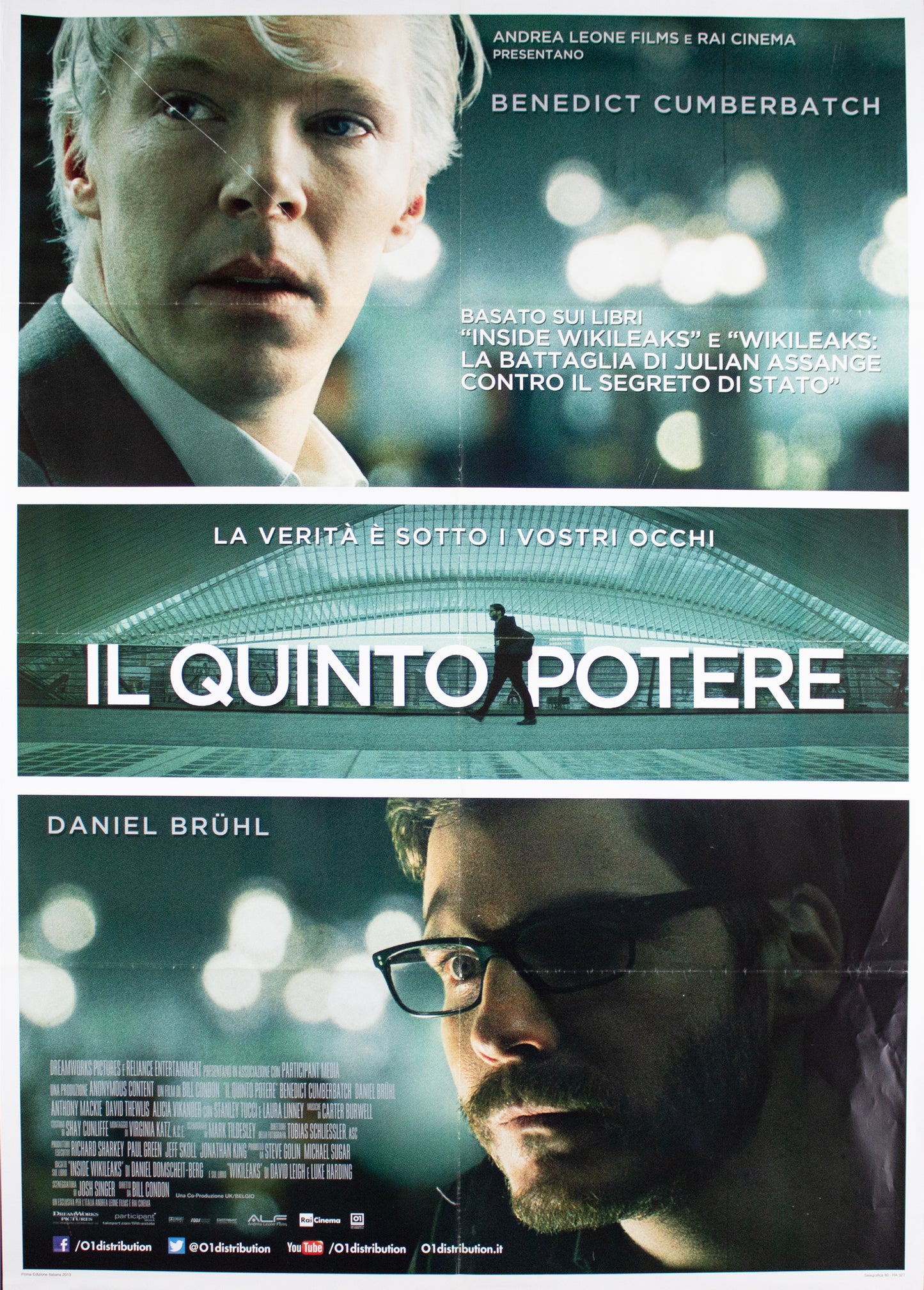 Manifesto il quinto potere 2013 originale
