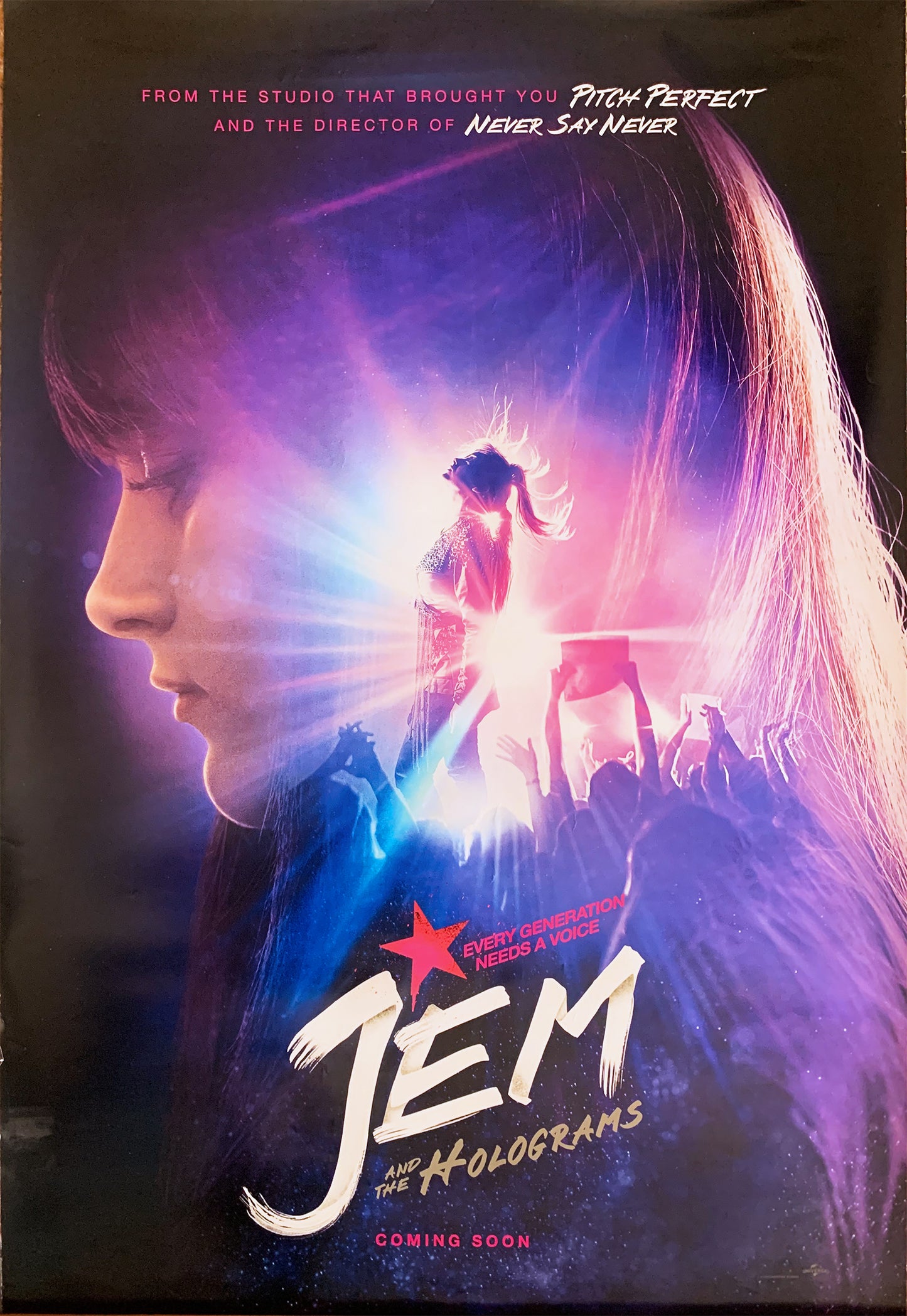 Manifesto Jem and the holograms 2015 originale