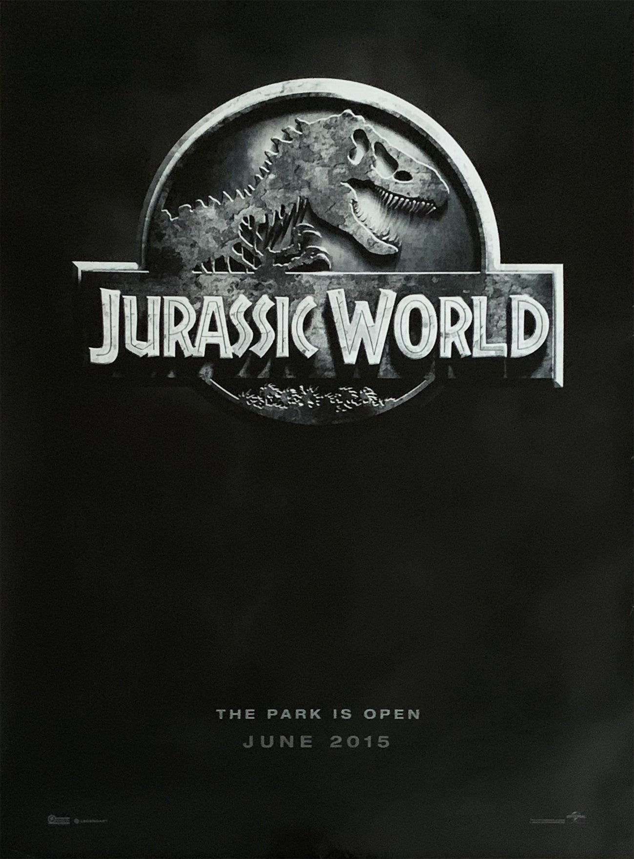 Manifesto Jurassic world 2015 originale