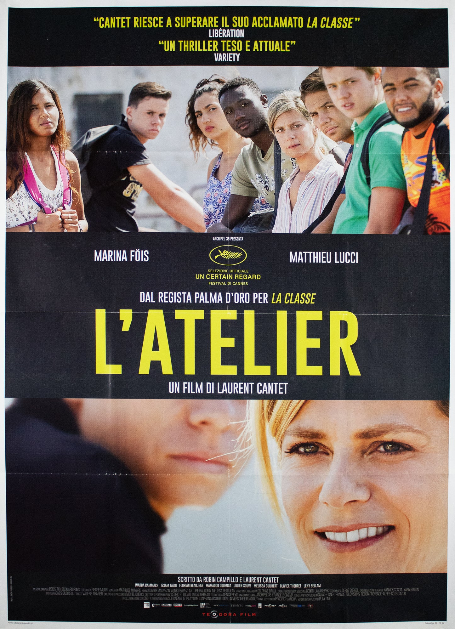 Manifesto L'Atelier 2017 originale