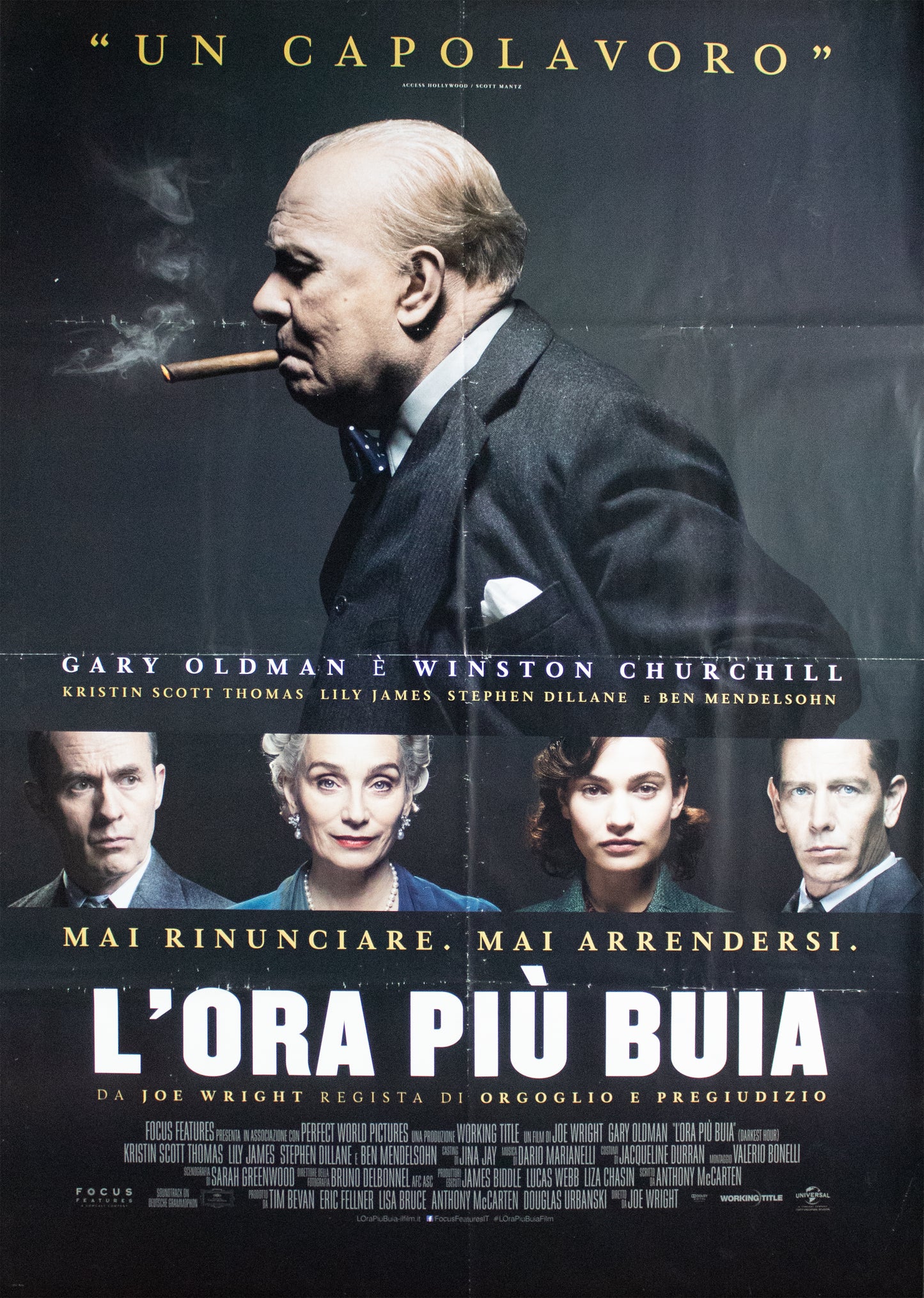 Manifesto l'ora più buia 2017 originale