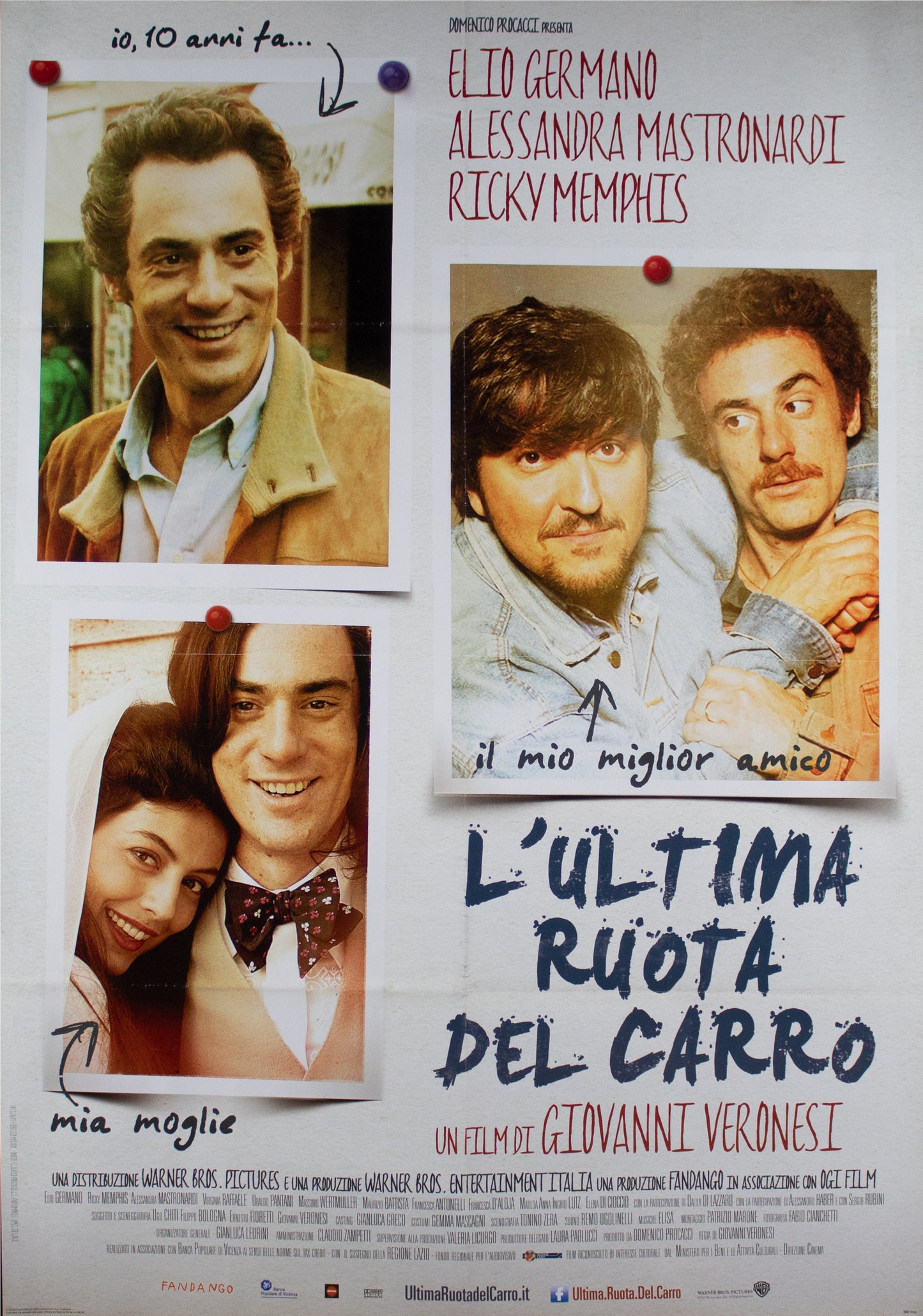 Manifesto L'ultima ruota del carro 2013 originale