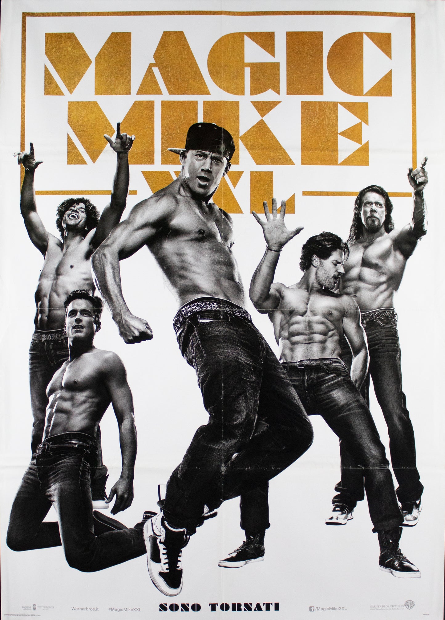 Manifesto Magic Mike XXL 2015 originale