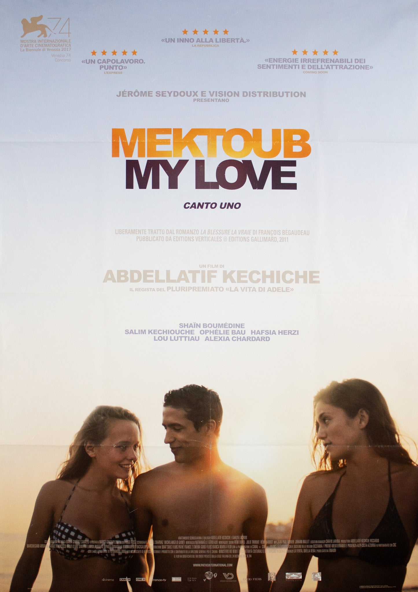 Manifesto mektoub my love: canto uno 2017 originale