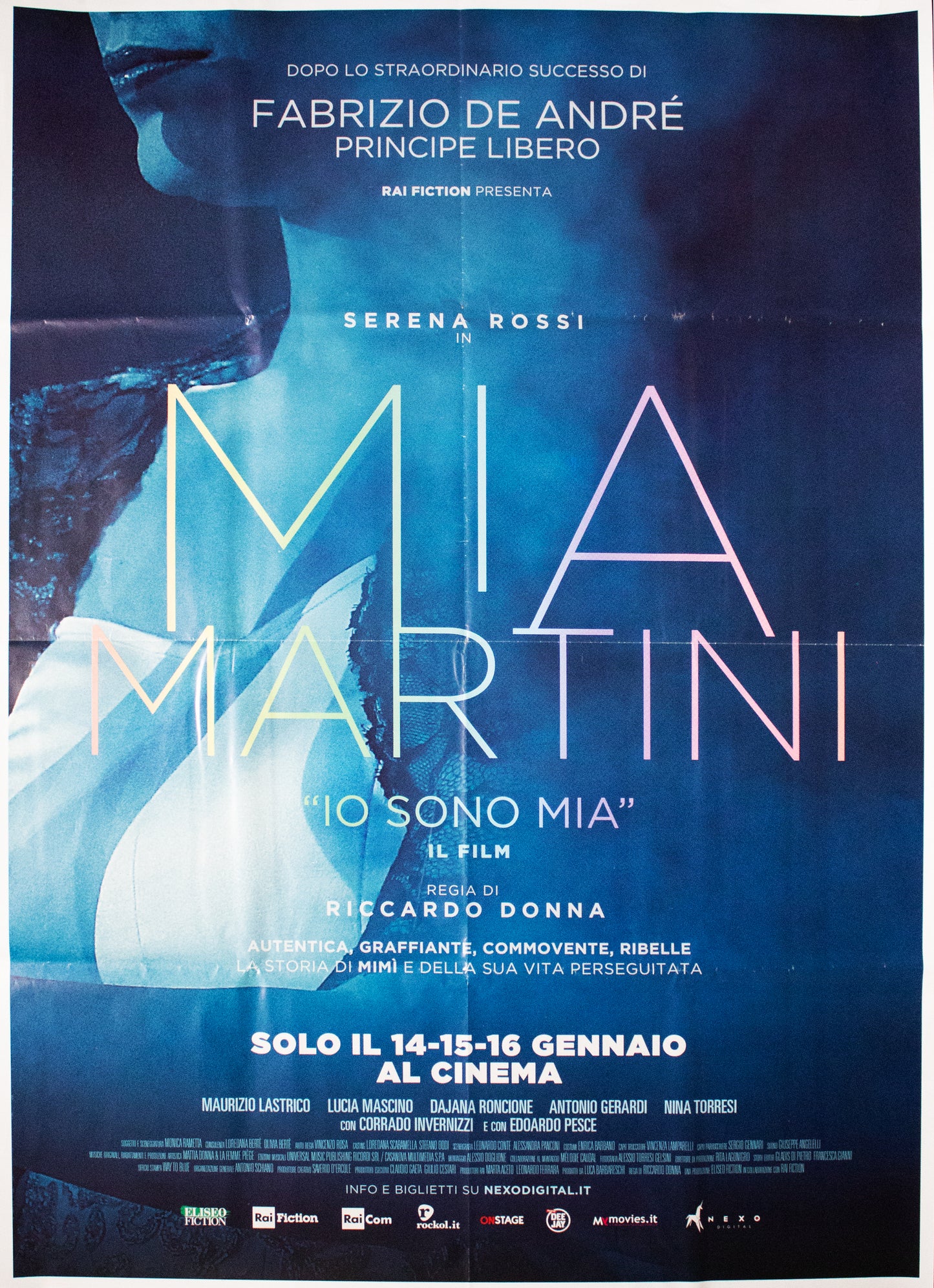Manifesto Mia Martini - io sono mia 2019 originale