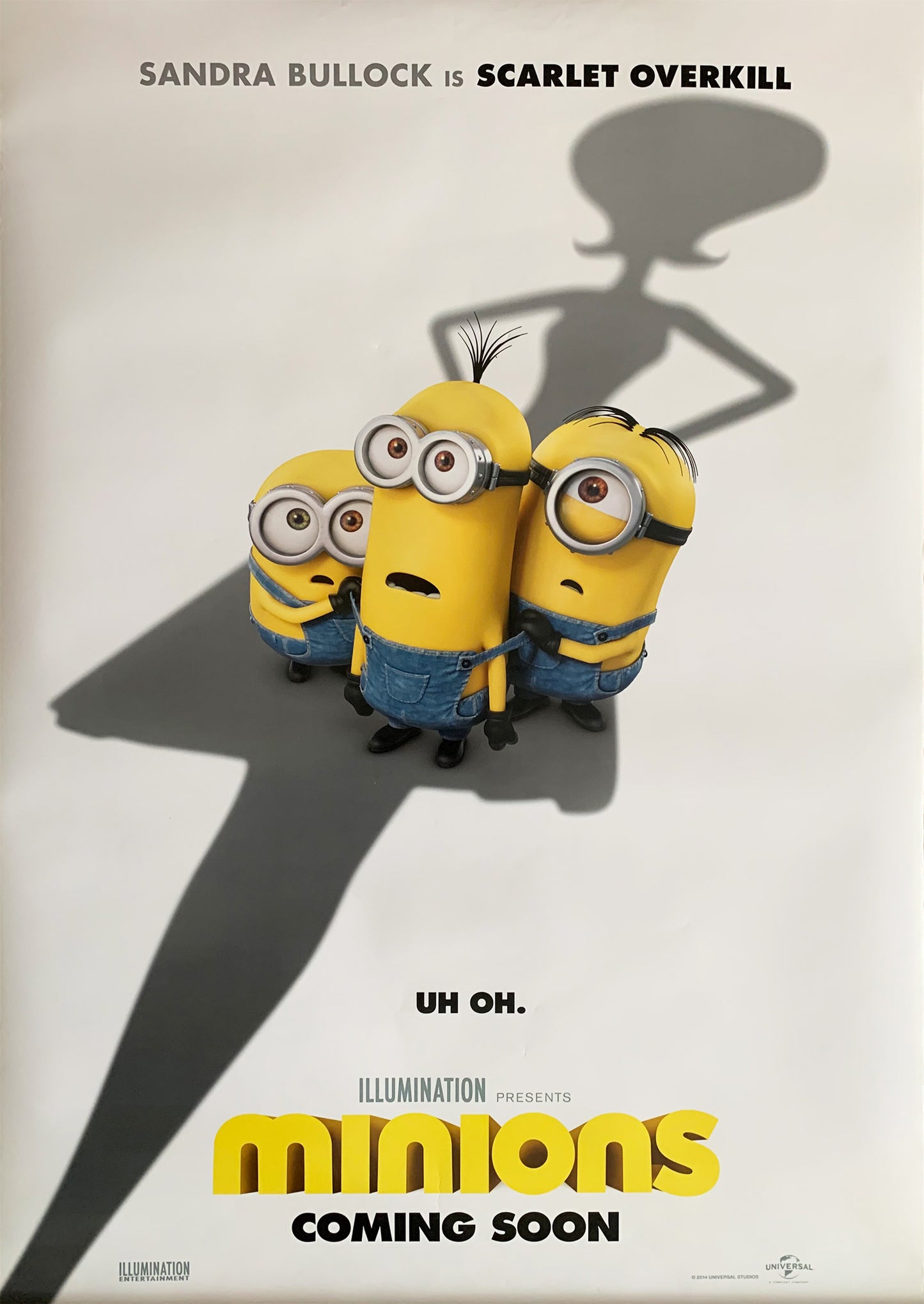 Manifesto Minions 2015 originale