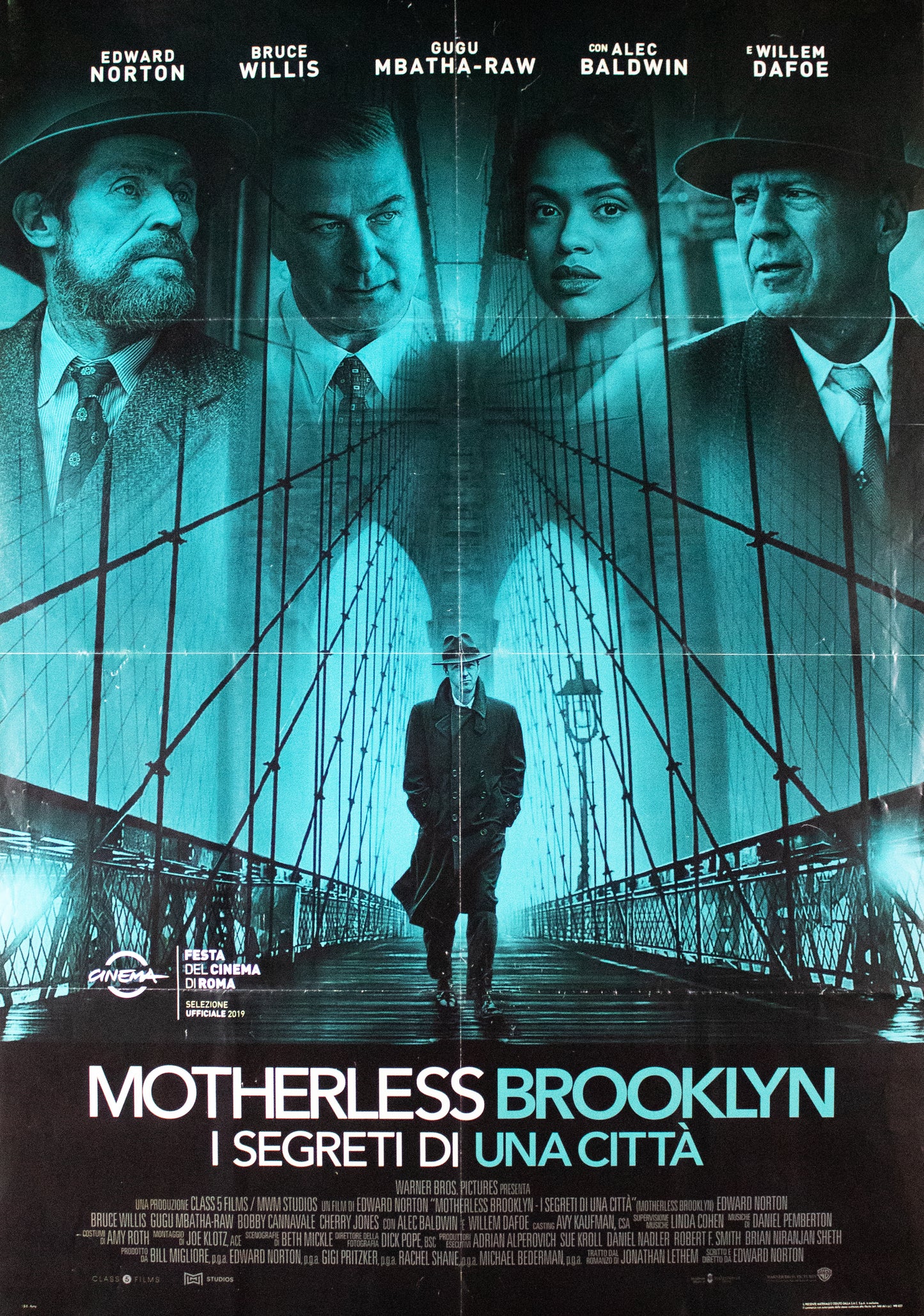 Manifesto Motherless Brooklyn i Segreti di una città 2019 originale