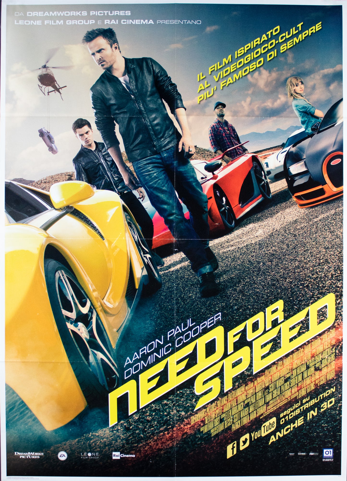 Manifesto need for speed 2014 originale