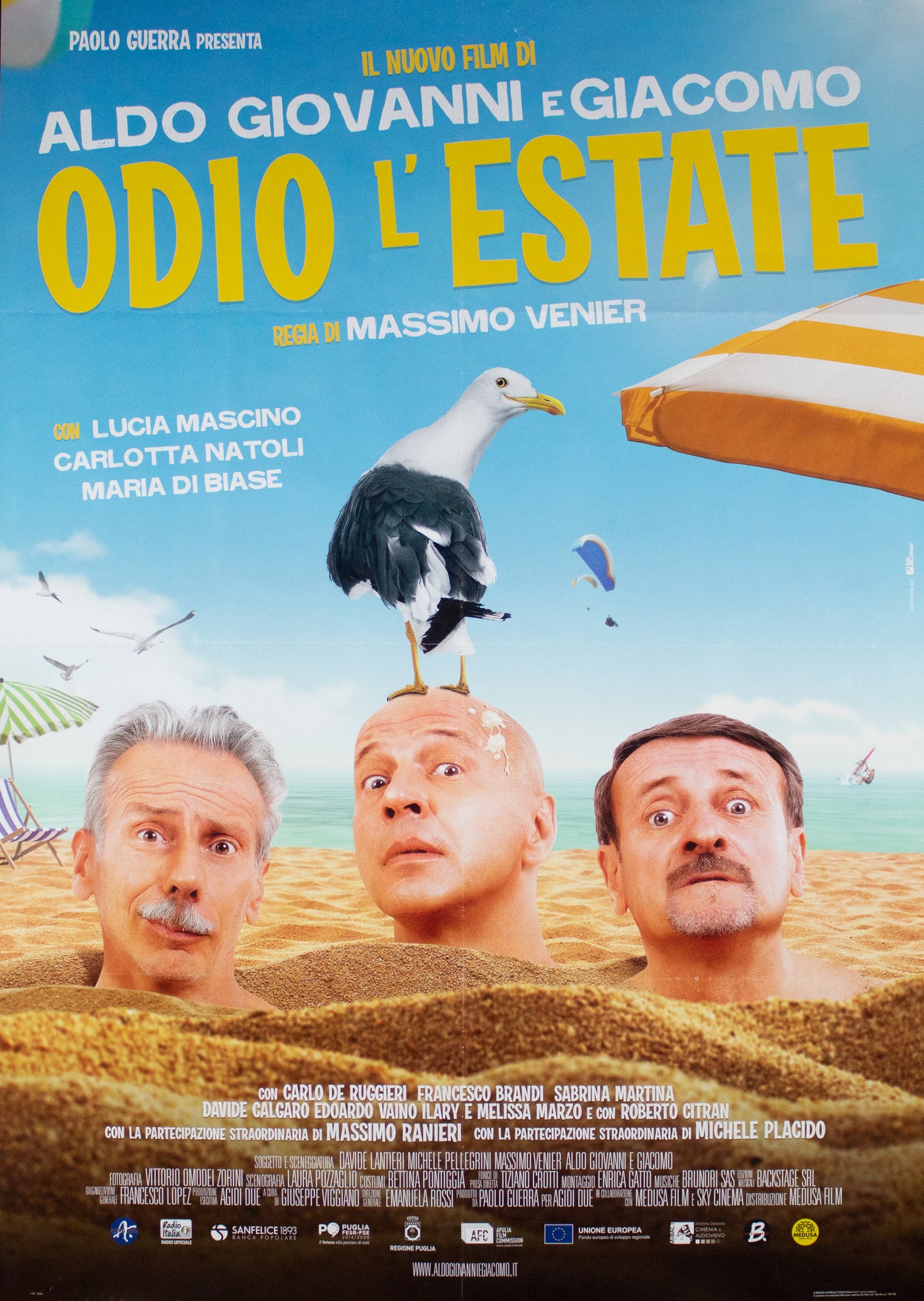 Manifesto odio l'estate 2020 originale