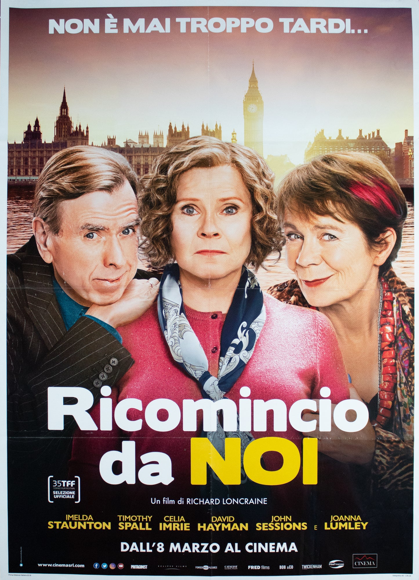 Manifesto Ricomincio Da NOI 2017 originale