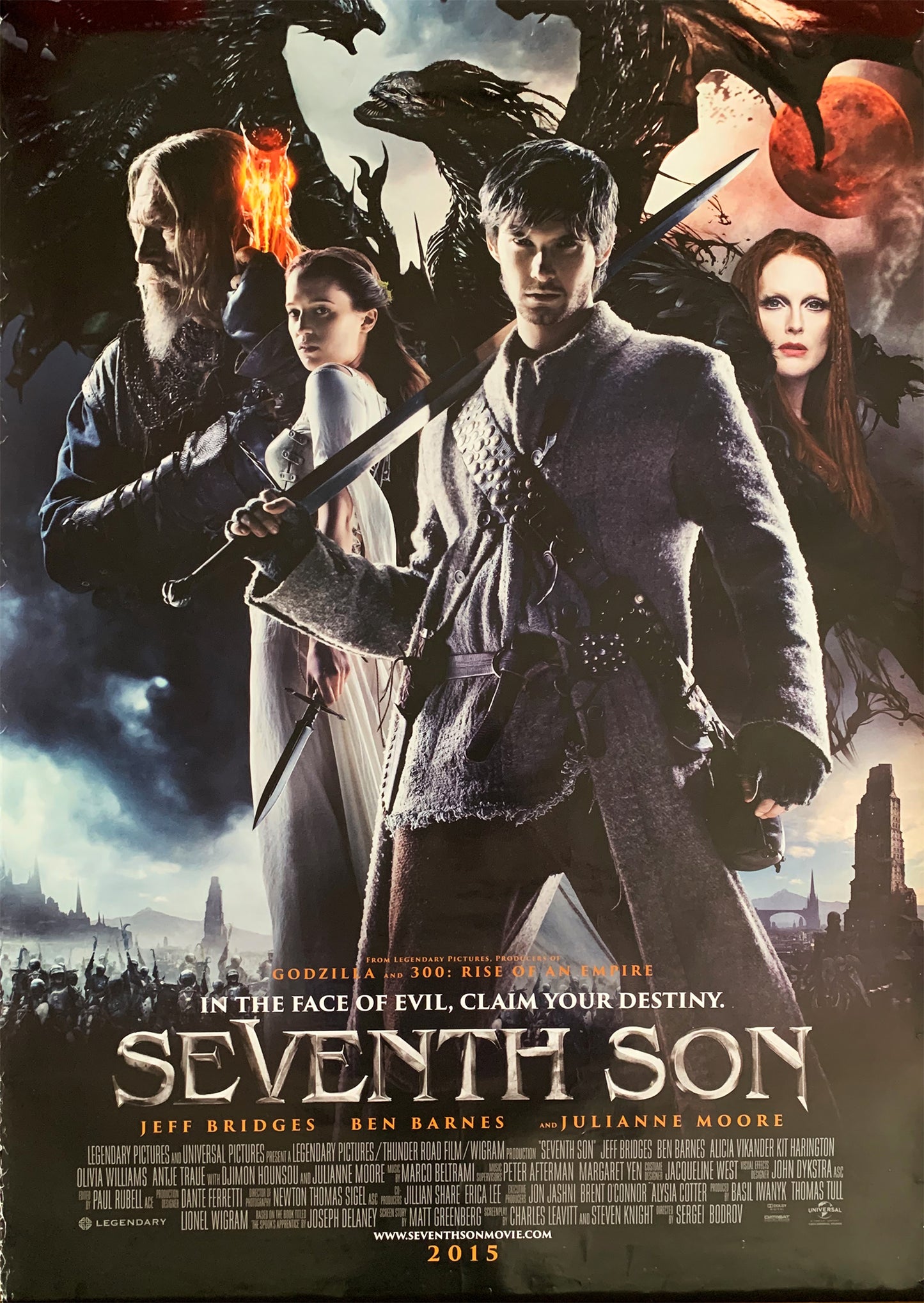 Manifesto Seventh Son 2014 originale