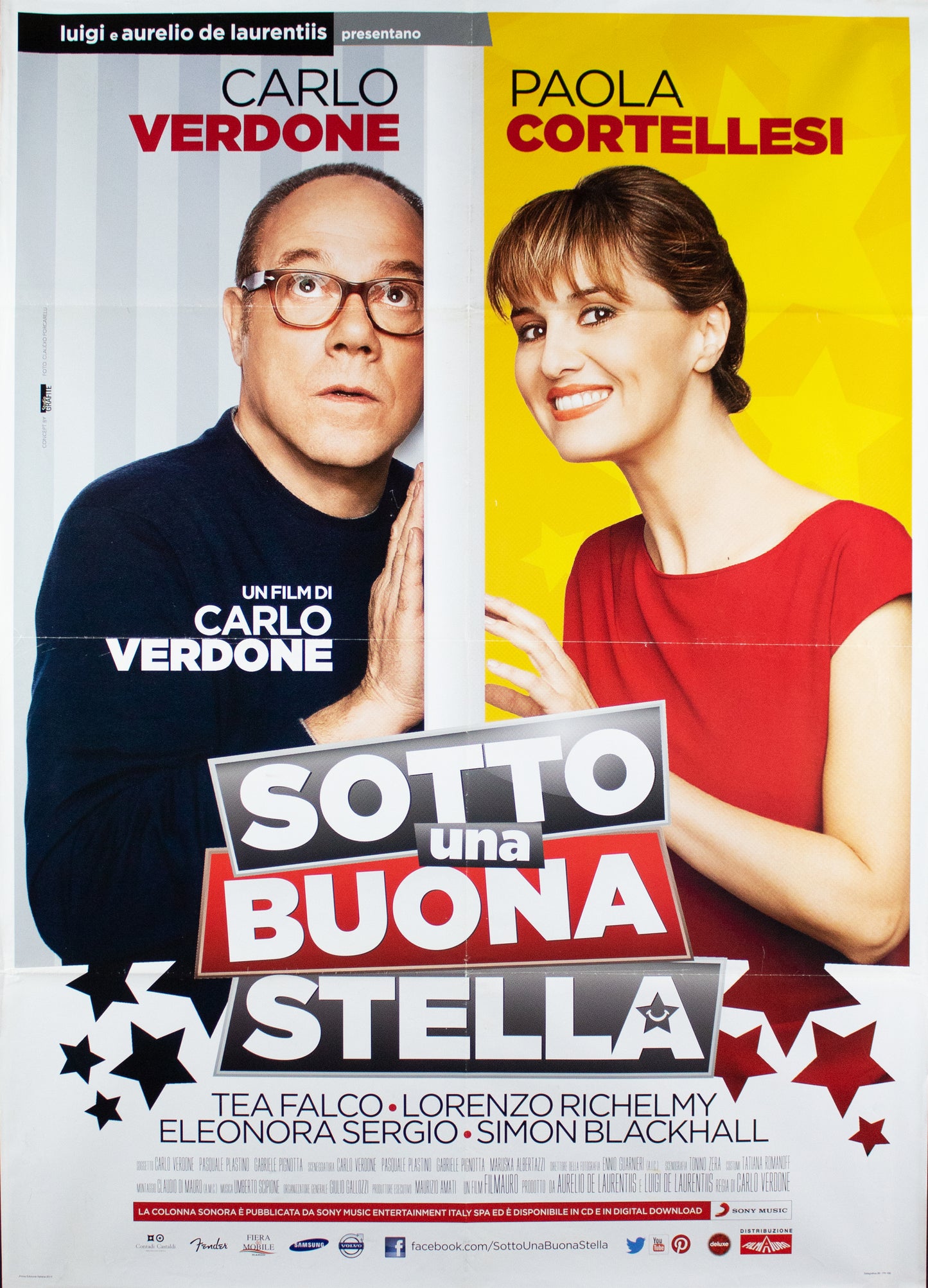 Manifesto sotto una buona stella 2014 originale