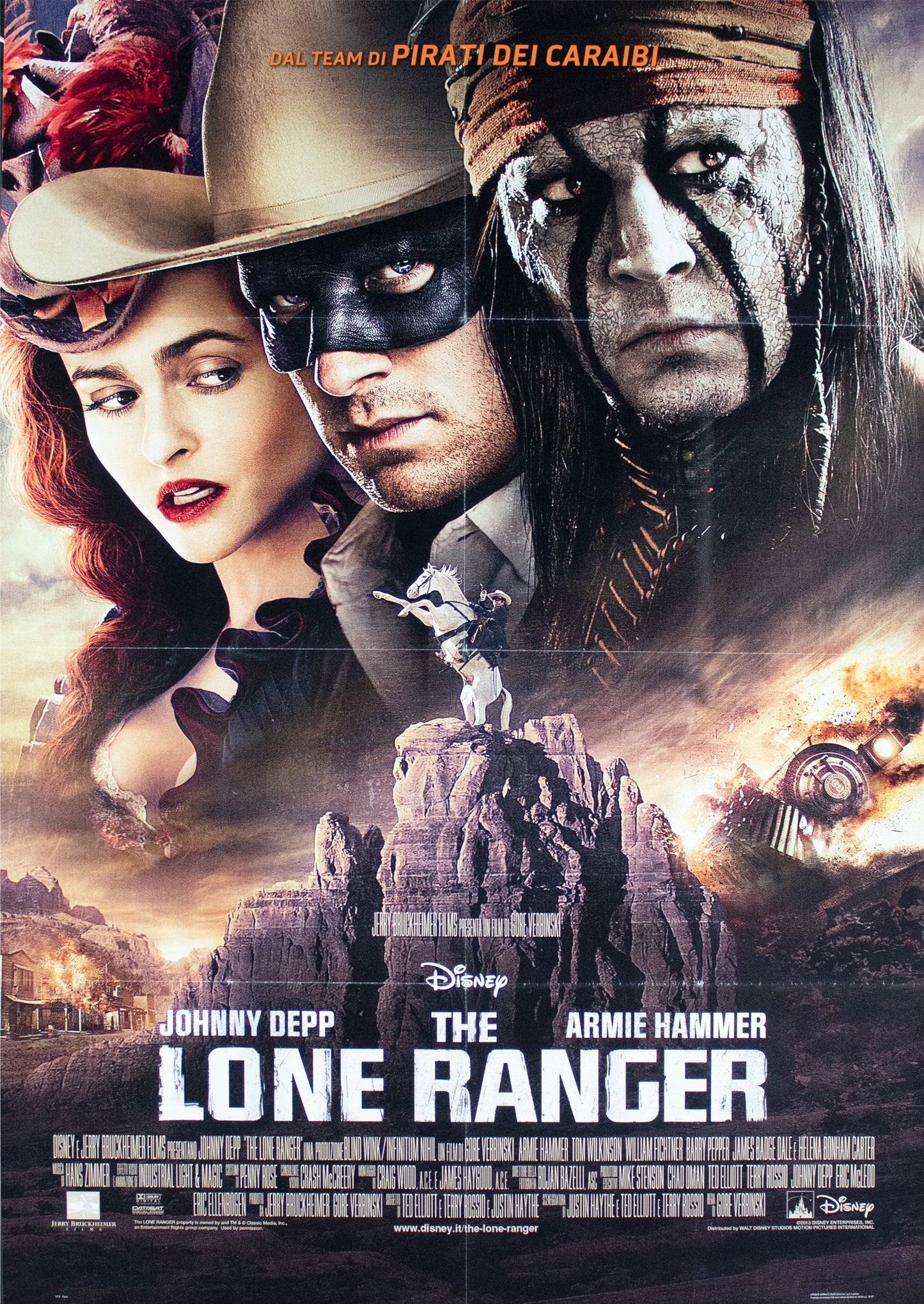 Manifesto the lone ranger 2013 originale