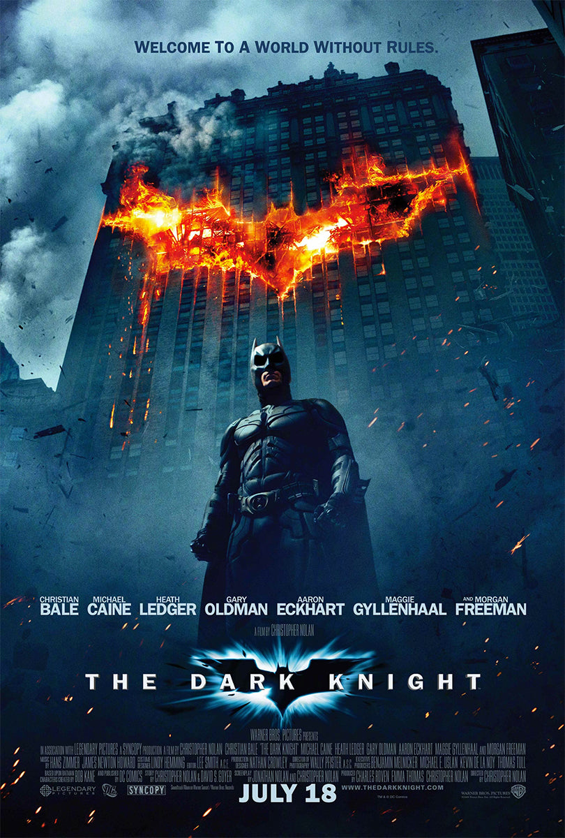 manifesto The Dark Knight 2008 stampa