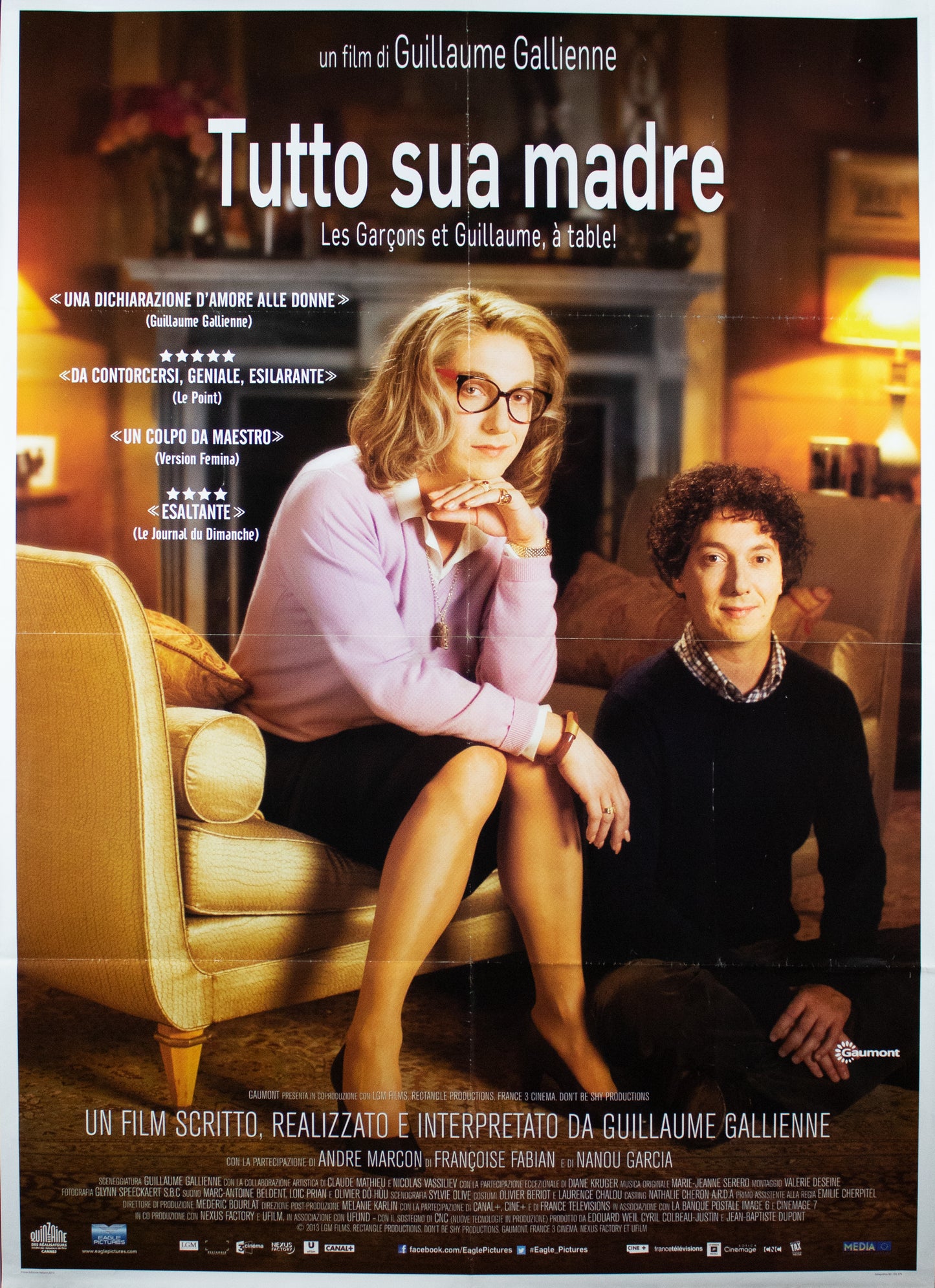 Manifesto tutto sua madre 2013 originale