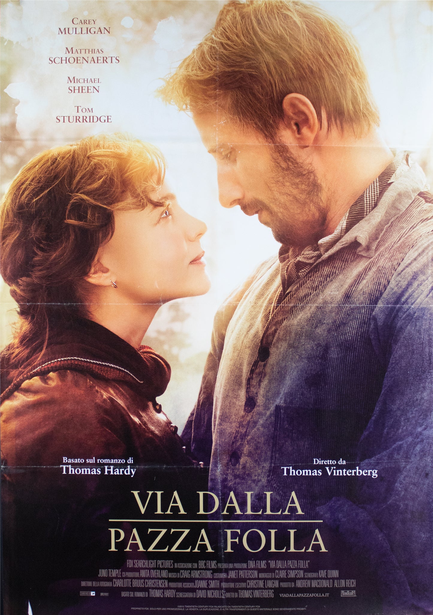 Manifesto Via Dalla Pazza Folla 2015 originale