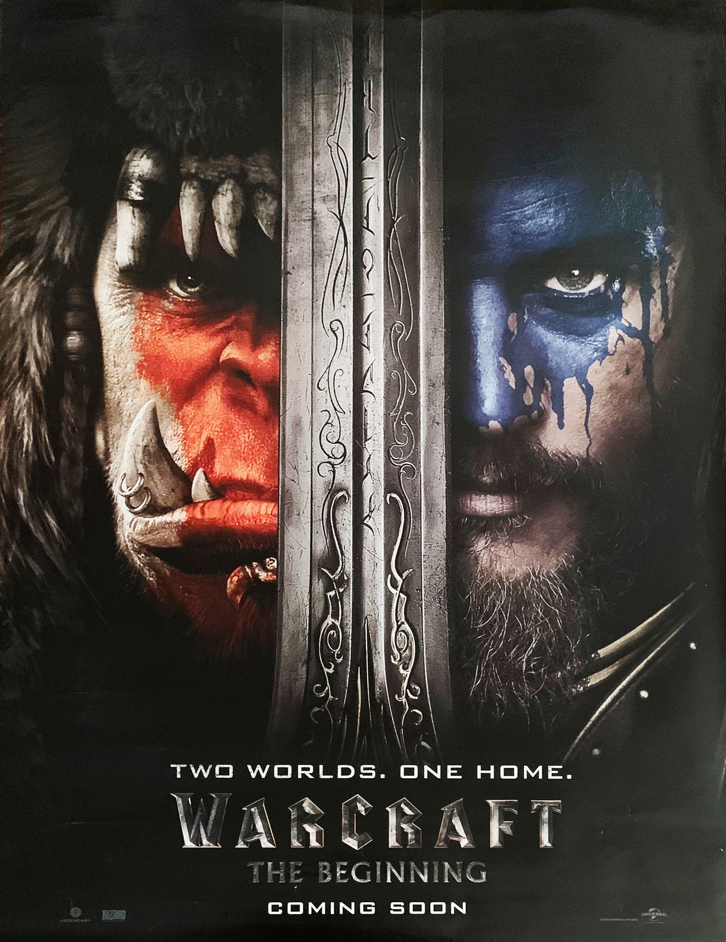 Manifesto Warcraft the beginning 2016 originale