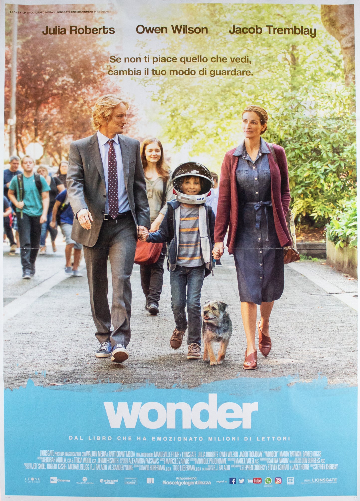 Manifesto Wonder 2017 originale