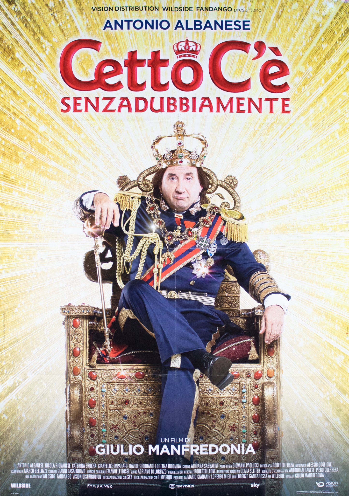 Manifesto Cetto C'è senzadubbiamente 2019 originale