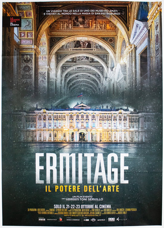 Manifesto Ermitage Il Potere dell'Arte 2019 originale