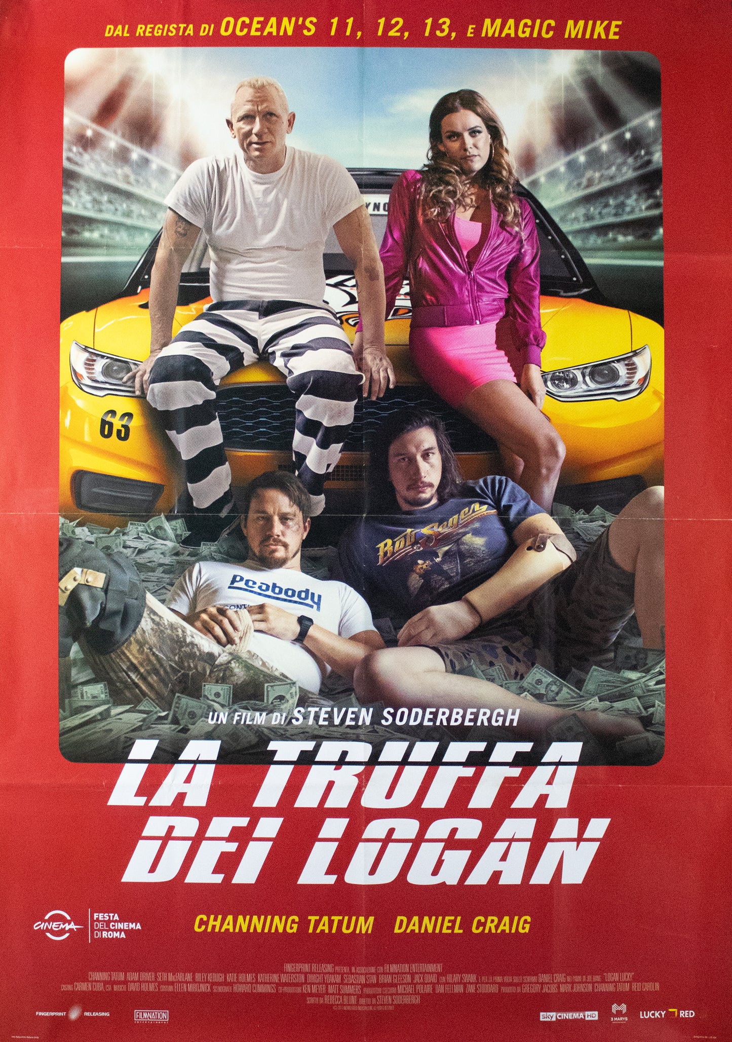 Manifesto la truffa dei Logan 2017 originale