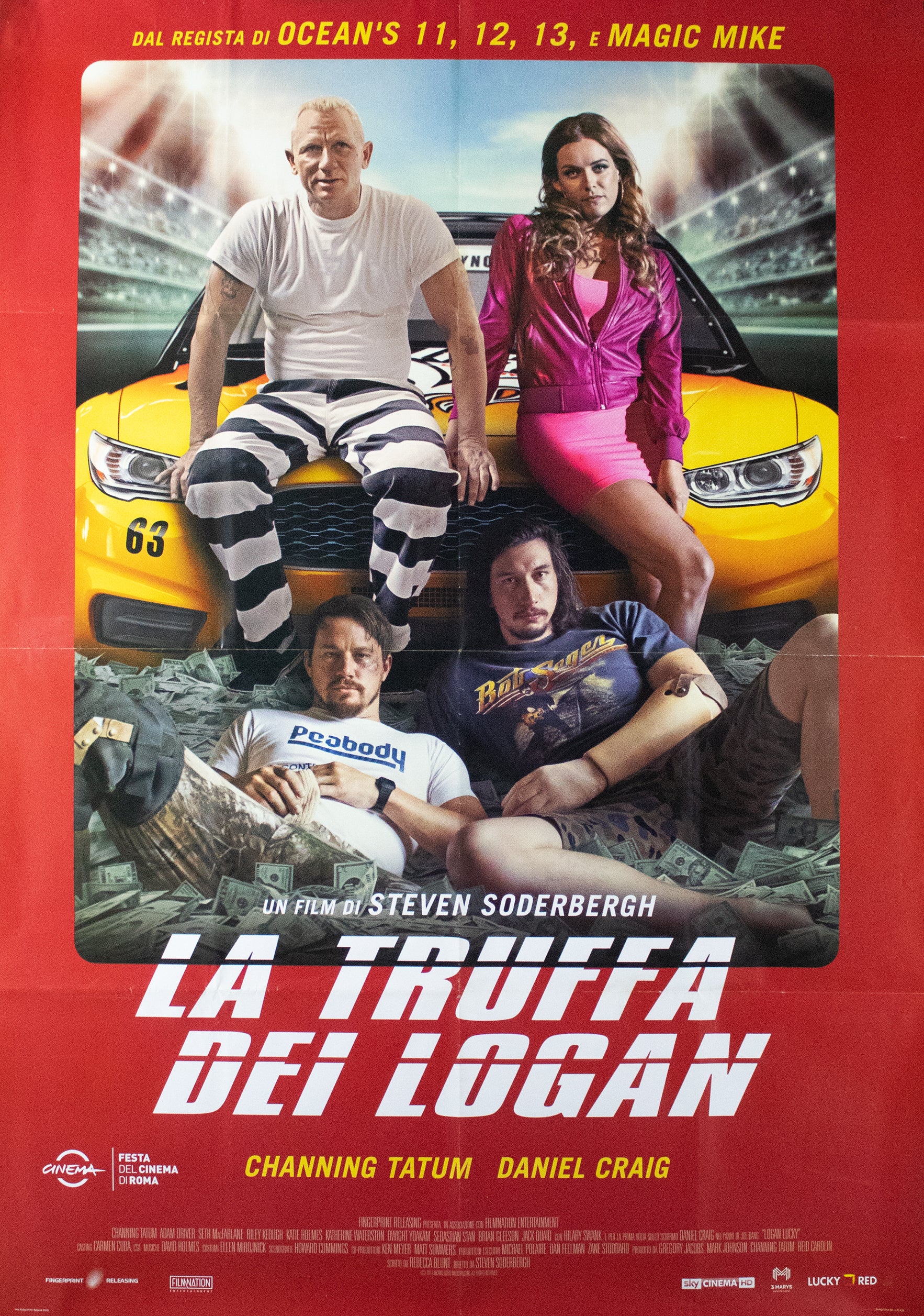 Manifesto la truffa dei Logan 2017 originale